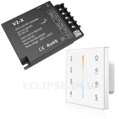 T12-1 Сенсорный на 220В,DMX512 на 2 цвета +955грн