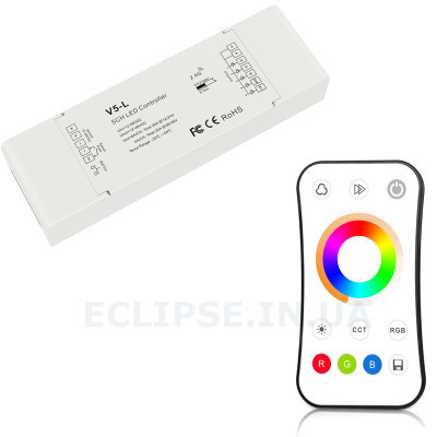 R17 RGB+CCT с тач сенсором на 1 зону 5 цветов +445грн