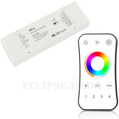 R8-5 на 4 зоны RGB + CCT с тач сенсором на 4 зоны 5 цветов +445грн