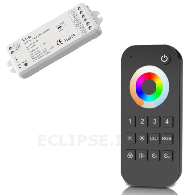 RT10 RGB + CCT з тач сенсором на 4 зони 5 кольорів +595грн