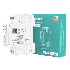 SONOFF BASIC-1GSP інтелектуальний вимикач на DIN рейку через Matter Over WiFi, сумісний з Apple Home