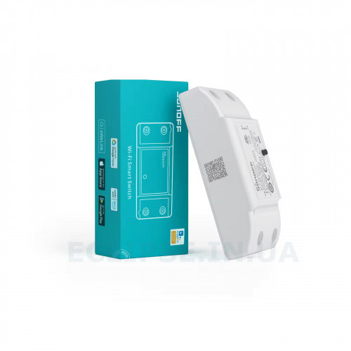 Sonoff BASIC R4 WiFi Бездротовий вимикач для розумного будинку з таймером ANDROID, iOS від SONOFF за 285грн (код товару: BASICR4)