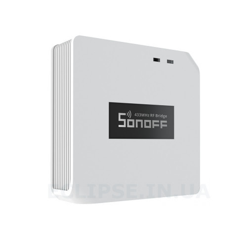 Устройство для домашней системы автоматизации WIFI+Радио 433 МГц Sonoff Bridge R2 до 16-ти устройств от SONOFF за 525грн (код товара: BRIDGER2)