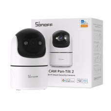 Wifi камера відеоспостереження SONOFF CAM Pan-Tilt 2 (CAM-PT2) 1080P з панорамним оглядом 360° Wifi камера відеоспостереження SONOFF CAM Pan-Tilt 2 (CAM-PT2) 1080P з панорамним оглядом 360°