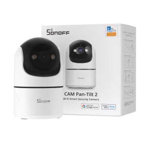 WiFi камера видеонаблюдения SONOFF CAM Pan-Tilt 2 (CAM-PT2) 1080P с панорамным обзором 360°
