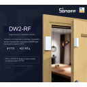 SONOFF DW2-RF - 433MHZ RF Беспроводной датчик двери / окна от SONOFF за 220грн (код товара: DW2RF)