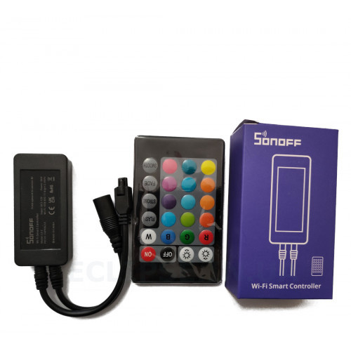 WiFi RGB (на три цвета) контролер Sonoff L2-C светодиодных лент с пультом Ewelink от SONOFF за 485грн (код товара: LEDRGB)