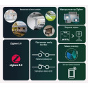 SONOFF MINI-ZBD Zigbee интеллектуальный коммутатор с сухими контактами и поддержкой NO/NC, гибким питанием AC/DC от SONOFF за 875грн (код товара: MINI-ZB-D)