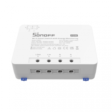 Sonoff Pow R3 WiFi Вимикач - з функцією вимірювання споживаної потужності до 25 Ампер (5500Вт)