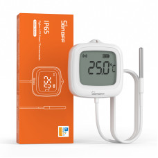 SONOFF SNZB-02LD розумний термометр  IP65 Zigbee LCD (версія з зовнішнім зондом)