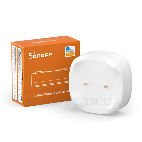 Датчик утечки воды SONOFF Zigbee | SNZB-05P с батарейкой от SONOFF за 465грн (код товара: SNZB-05P)