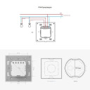 Sonoff TX Ultimate Сенсорный WiFi Настенный выключатель от 1 до 4 кнопок с подсветкой, звуком, вибрацией и возможностью сменных кнопок от SONOFF за 1 195грн (код товара: TXU)