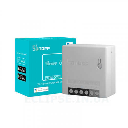Sonoff MINI R2 прохідний WiFi контролер для 2-х вимикачів Розумного Дому c таймером ANDROID, iOS від SONOFF за 315грн