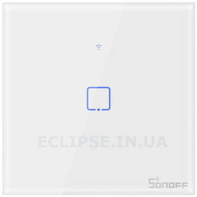 Одна кнопка T0 белый, без радио