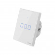 Sonoff TX T2 Сенсорний WiFi + Радіо 433 МГц Настінний Вимикач від 1 до 3 кнопок з підсвічуванням, білий EU від SONOFF за 845грн