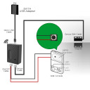 WIFI устройство открытия и мониторинга состояния двери, ролет для ПО Ewelink от ITEAD среда SONOFF от WOOLLEY за 825грн (код товара: WIFIDOOR)