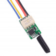 Одно-канальний універсальний дистанційний вимикач-реле з пультом на 433 МГц від 3,3 до 12В від AOKE за 275грн (код товару: 1U12-6)