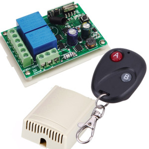 Двухканальный универсальный дистанционный выключатель на 220 Вольт (6 режимов)