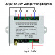 Четырёхканальный универсальный дистанционный выключатель на напряжение от 12 до 36 Вольт с дополнительными режимами(функциями) от Qiachip за 495грн (код товара: 4U36)