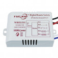 Двоканальний дистанційний вимикач на 220 вольт з кронштейном до пульта від TuoXin за 240грн (код товару: 2b)
