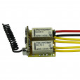 Двоканальний універсальний дистанційний вимикач (Реле) від 4 В 5В 6В 9Вдо12 Вольт "Мікро" від AOKE за 295грн (код товару: 2U12-3)