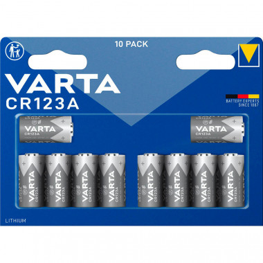Батарейка Varta CR 123A Lithium BLI 10 шт.