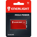 Enerlight 9V Mega Power  6LR61 (Крона, Алкалайн) +55грн