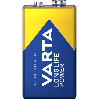 Батарейка алкалайновая Varta Long Life Power RED 9V (Крона)