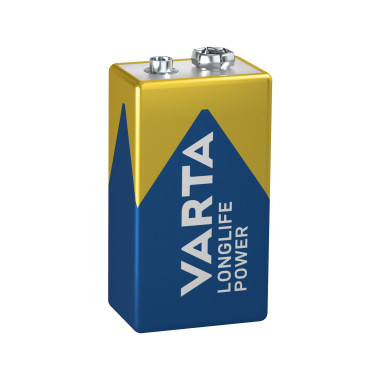 Батарейка алкалайновая Varta Long Life Power RED 9V (Крона)