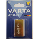 VARTA 9V LongLife Gold 6LR61 (Крона, Алкалайн) +95грн