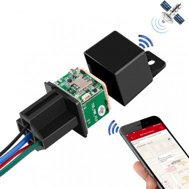 MV720 GPS GSM GPRS Автомобільний реле трекер-локатор реального часу, з контролем відсічення масла або палива, з безкоштовним додатком