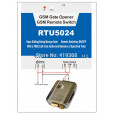 Одно-канальное GSM реле на 9-24 В RTU5024 для мереж 4G (LTE) 3G та 2G одночасно от KING PIGEON за 2 645грн (код товара: RTU5024-4G)