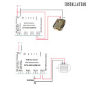 Четырёхканальное GSM реле (выключатель) UNV 5/6/9/12 Вольт на SIM800C и STM32 на DIN рейку от RCMALL за 1 620грн (код товара: UNV4)