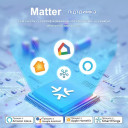 Разумная Matter розетка 220/230 Вольт на 16 Aмпер с измерением мощности (счетчик) совместима Homekit / SmartThings / Alexa / Google Home от Qiachip за 375грн (код товара: M16P)