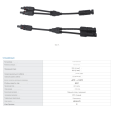 Коннектор соединитель к солнечным панелям PV 1000V 1500V IP67 2T 3T 4T 2Y 3Y 4Y от TOMZN за 50грн (код товара: MC4)