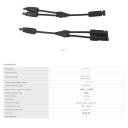 Коннектор соединитель к солнечным панелям PV 1000V 1500V IP67 2T 3T 4T 2Y 3Y 4Y от TOMZN за 50грн (код товара: MC4)