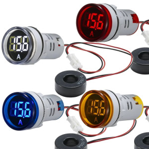 Амперметр индикатор измерения напряжения сети AC 0-100 Ампер 220/230 Вольтс LED дисплеем Амперметр индикатор измерения напряжения сети AC 0-100 Ампер 220/230 Вольтс LED дисплеем