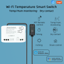 WiFi реле с поддержкой контроля температуры и влажности Tuya (Smart Life) от EACHEN за 465грн (код товара: 1SDT)