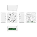 Мини четырехканальный мини WiFi+Радио 433МГц выключатель-реле с локальным управлением для Tuya (SmartLife) от Qiachip за 345грн (код товара: B201)