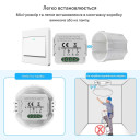 Мини WiFi выключатель-реле без нейтрали с локальным управлением от 1 до 4 каналов для Tuya (SmartLife) от Qiachip за 365грн (код товара: B201L)