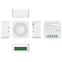Четырехканальный мини WiFi выключатель-реле (на 4 нагрузки) с локальным управлением для Tuya (SmartLife) от Qiachip за 525грн (код товара: B204)