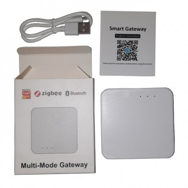 Пристрій домашньої автоматизації міст WIFI Tuya (SmartLife) + Zigbee + Bluetooth до 128-ти пристроїв