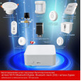 Пристрій домашньої автоматизації міст WIFI Tuya (SmartLife) + Zigbee + Bluetooth до 128-ти пристроїв від SONOFF за 725грн (код товару: ZEGBEETUYA)