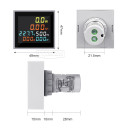 Мультиметр 6-в-1 (100A, 300V) на панель Ø22мм: Ватметр, Вольтметр, Амперметр, Счетчик кВт⋅год от TOMZN за 565грн (код товара: D48-2058)