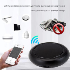 WiFi Інфрачервоний (ІЧ) пульт керування побутових приладів з датчиком температури та вологостіта підтримкою 433/315 Мгц  для додатку Tuya (SmartLife)