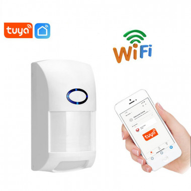 Бездротовий інфрачервоний датчик руху по WiFi Tuya (Smart Life)