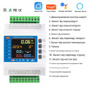 Трехфазное WiFi устройство для расчета энергии с вольтметром счетчиком и контактом контроля на 80А 120А 200A 300A 500А 750А 1000А для Tuya (SmartLife) от Qiachip за 2 095грн (код товара: LY-CT)