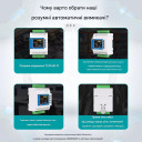 Трехфазное WiFi устройство для расчета энергии с вольтметром счетчиком и контактом контроля на 80А 120А 200A 300A 500А 750А 1000А для Tuya (SmartLife) от Qiachip за 2 095грн (код товара: LY-CT)