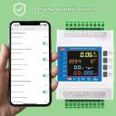 Трехфазное WiFi устройство для расчета энергии с вольтметром счетчиком и контактом контроля на 80А 120А 200A 300A 500А 750А 1000А для Tuya (SmartLife) от Qiachip за 2 095грн (код товара: LY-CT)