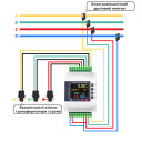 Трехфазное WiFi устройство для расчета энергии с вольтметром счетчиком и контактом контроля на 80А 120А 200A 300A 500А 750А 1000А для Tuya (SmartLife) от Qiachip за 2 095грн (код товара: LY-CT)